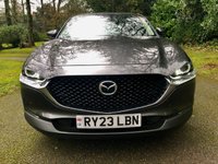 USED 2023 23 MAZDA CX-30 2.0 e-SKYACTIV X MHEV GT Sport Tech SUV 5dr Petrol Auto Euro 6 (s/s) (186 ps) 1 OWNER FROM NEW WITH ONLY 24,000 MILES AND FULL MAZDA SERVICE HISTORY//NEXTBASE DASH-CAMS FRONT AND REAR//BOOT MAT//MUD-FLAPS//MICHELIN ALL SEASON TYRES//BLUETOOTH//FRONT-REAR CAMERAS\\FULL TWO TONE LEATHER +HEATED SEATS//SATNAV//APPLE-PLAY//ELECTRIC SUNROOF//BIG SPEC uro 6 (s/s) (186 ps) 1 LADY OWNER FROM NEW WITH ONLY 24,000 MILES AND FULL MAZDA SERVICE HISTORY//NEXTBASE DASH-CAMS//BOOT MAT//MUD-FLAPS//MICHELIN ALL SEASON TYRES//BLUETOOTH//FRONT-REAR CAMERAS\FULL TWO TONE LEATHER +HEATED SEATS//SATNAV//APPLE-PLAY//ELECTRIC SUNROOF//BIG SPEC