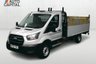 USED 2022 72 FORD TRANSIT 2.0 350 EcoBlue Leader RWD 130 BHP L4 Dropside Lorry Euro 6 ULEZ Compliant Trailer Tow Attachment | Rear Tail Lift Fitted | TVL RepLock | Air Conditioning | Thatcham Category 1 Alarm