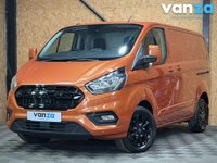 USED 2019 68 FORD TRANSIT CUSTOM 2.0 280 EcoBlue Limited Panel Van 5dr Diesel Manual L1 H1 Euro 6 (130 ps) 1 OWNER - BLACK WHEELS & GRILL