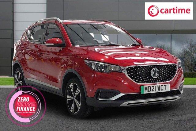 2021 MG MG ZS 44.5kWh Exclusive SUV 5dr Electric Auto (143 ps) Panoramic Sky Roof, Android Auto / Apple CarPlay, Heated Front Seats, iGo Navigation, Electric Door Mirrors 2021 photo