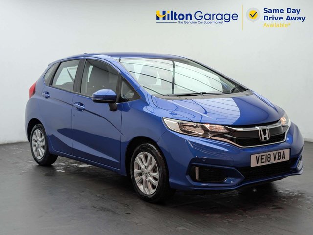 USED 2018 18 HONDA JAZZ 1.3 i-VTEC SE Hatchback 5dr Petrol Manual Euro 6 (s/s) (102 ps) BLUETOOTH+PARKING SENSORS CLICK & COLLECT/HOME DELIVERY