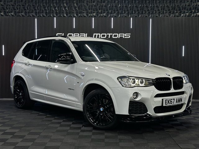 2017 67 BMW X3 3.0 30d M Sport SUV 5dr Diesel Auto xDrive Euro 6 (s/s) (258 ps)