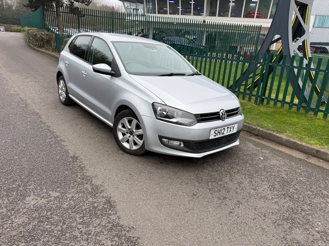 2012 POLO 1.2 MATCH HATCHBACK 5DR PETROL MANUAL EURO 5 60 PS ON SITE... photo