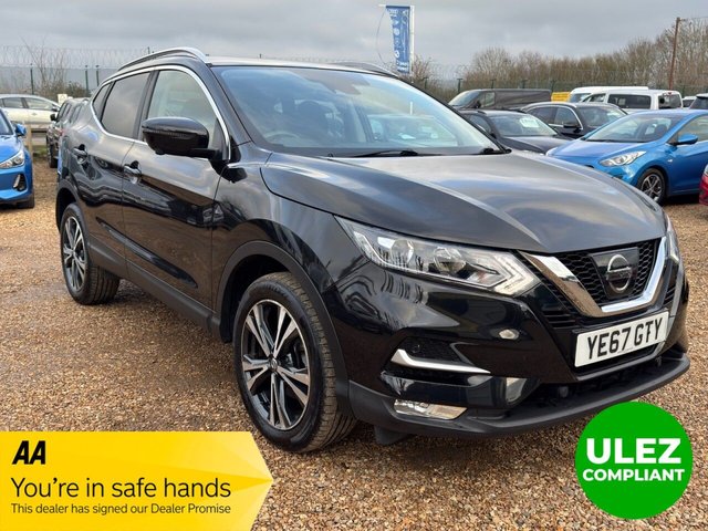 2017 NISSAN QASHQAI 1.2 DIG-T N-Connecta SUV 5dr Petrol Manual Euro 6 (s/s) (115 ps)