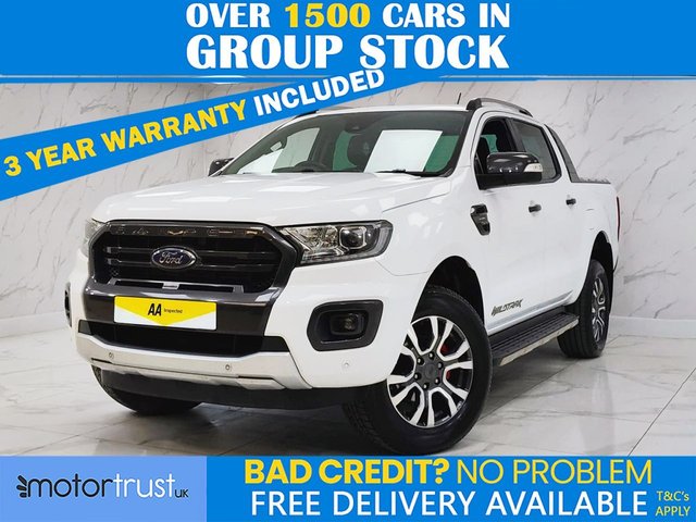 View our Ford Ranger 2.0 EcoBlue Wildtrak Pickup Double Cab 4dr Diesel Auto 4WD Euro 6 (s/s) (213 ps)