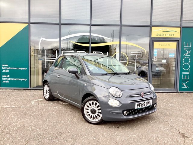 View our Fiat 500 1.2 Lounge Hatchback 3dr Petrol Manual Euro 6 (s/s) (69 bhp)