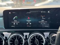 USED 2021 21 MERCEDES-BENZ CLA 1.3 CLA250e 15.6kWh AMG Line (Premium Plus) Coupe 4dr Cosmos Black Petrol Plug-in Hybrid 8G-DCT Euro 6 (s/s) (218 ps) BEAUTIFUL CLA PANORAMIC TILT & SLIDE SUNROOF HEATED LEATHER APPLE CARPLAY AMG ALLOY WHEELS