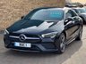 USED 2021 21 MERCEDES-BENZ CLA 1.3 CLA250e 15.6kWh AMG Line (Premium Plus) Coupe 4dr Cosmos Black Petrol Plug-in Hybrid 8G-DCT Euro 6 (s/s) (218 ps) BEAUTIFUL CLA PANORAMIC TILT & SLIDE SUNROOF HEATED LEATHER APPLE CARPLAY AMG ALLOY WHEELS