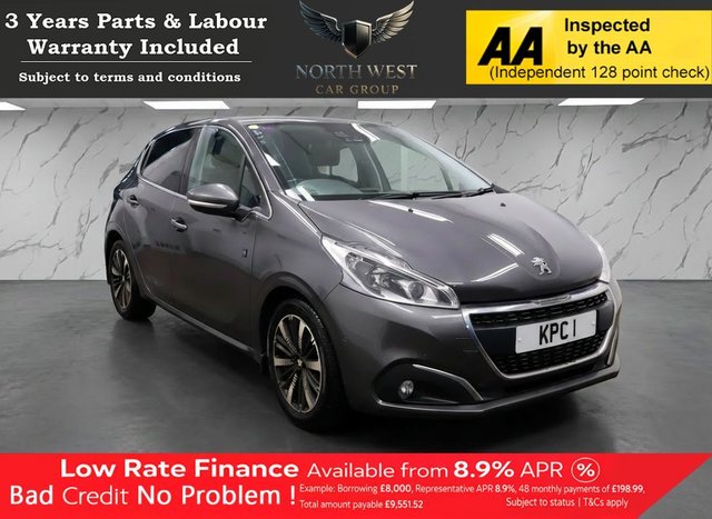 View our Peugeot 208 1.2 PureTech Tech Edition Hatchback 5dr Petrol Manual Euro 6 (s/s) (82 ps) ***DRIVE AWAY TODAY*** NATIONWIDE PARTS & LABOUR WARRANTY INCLUDED + 12 MONTHS AA BREAKDOWN FREE