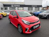 USED 2018 67 KIA PICANTO 1.25 GT-Line S Hatchback 5dr Petrol Manual Euro 6 (83 bhp) 