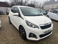 USED 2016 16 PEUGEOT 108 1.2 PureTech Allure Hatchback 5dr Petrol Manual Euro 6 (82 ps) PEUGEOT 108 PURETECH ALLURE