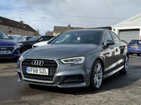 USED 2019 68 AUDI A3 1.6 TDI 30 S line Saloon 4dr Diesel Manual Euro 6 (s/s) (116 ps) 