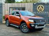 USED 2014 14 FORD RANGER 3.2 TDCi Wildtrak Pickup Double Cab 4dr Diesel Durashift 4WD Euro 5 (200 ps) FORD RANGER 3.2 TDCi Wildtrak Pickup Double Cab