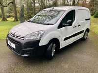USED 2016 66 CITROEN BERLINGO 1.6 BlueHDi 625 Enterprise Panel Van 5dr Diesel Manual L1 (112 g/km, 75 bhp ONLY 1 CLEANING COMPANY OWNER WITH FULLY DOCUMENTED SERVICE HISTORY//AIR CON//REAR PARK SENSORS//BLUETOOTH// WELL KEPT VAN//CAMBELT/WATERPUMP RENEWED,,,FULLY DOCUMENTED SERVICE HISTORY////ULEZ COMPLIANT ONLY 1 CLEANING COMPANY OWNER WITH FULLY DOCUMENTED SERVICE HISTORY////ULEZ COMPLIANT///AIR CON//REAR PARK SENSORS//BLUETOOTH// WELL KEPT VAN//CAMBELT/WATERPUMP RENEWED,,,FULLY DOCUMENTED SERVICE HISTORY/////