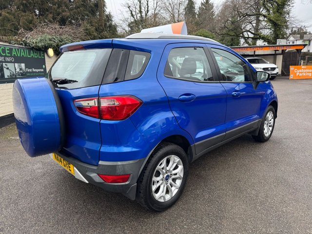2014 FORD ECOSPORT 2014 1.5 TDCi Titanium SUV 5dr Diesel Manual 2WD Euro 5 (90 ps)
        
          £35 TAX! 2 KEYS, FORD HISTORY - Photo 5