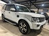 USED 2015 65 LAND ROVER DISCOVERY 4 3.0 SD V6 SE Tech Auto 4WD Euro 6 (s/s) 5dr STUNNING+PEARL WHITE+MINT