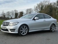 USED 2013 13 MERCEDES-BENZ C-CLASS 1.6 C180 BlueEfficiency AMG Sport Coupe 2dr Petrol G-Tronic+ Euro 5 (s/s) (156 ps) 