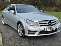 USED 2013 13 MERCEDES-BENZ C-CLASS 1.6 C180 BlueEfficiency AMG Sport Coupe 2dr Petrol G-Tronic+ Euro 5 (s/s) (156 ps) 