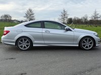 USED 2013 13 MERCEDES-BENZ C-CLASS 1.6 C180 BlueEfficiency AMG Sport Coupe 2dr Petrol G-Tronic+ Euro 5 (s/s) (156 ps) 
