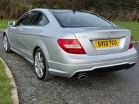 USED 2013 13 MERCEDES-BENZ C-CLASS 1.6 C180 BlueEfficiency AMG Sport Coupe 2dr Petrol G-Tronic+ Euro 5 (s/s) (156 ps) 