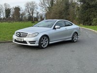 USED 2013 13 MERCEDES-BENZ C-CLASS 1.6 C180 BlueEfficiency AMG Sport Coupe 2dr Petrol G-Tronic+ Euro 5 (s/s) (156 ps) 