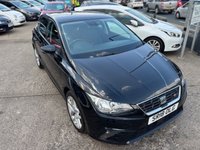 USED 2018 18 SEAT IBIZA 1.0 TSI FR Hatchback 5dr Petrol Manual Euro 6 (s/s) (95 ps) FSDH + CRUISE + SAT NAV + CARPLAY + SENSORS
