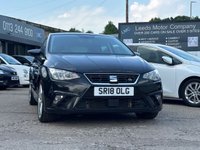 USED 2018 18 SEAT IBIZA 1.0 TSI FR Hatchback 5dr Petrol Manual Euro 6 (s/s) (95 ps) FSDH + CRUISE + SAT NAV + CARPLAY + SENSORS