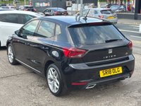 USED 2018 18 SEAT IBIZA 1.0 TSI FR Hatchback 5dr Petrol Manual Euro 6 (s/s) (95 ps) FSDH + CRUISE + SAT NAV + CARPLAY + SENSORS