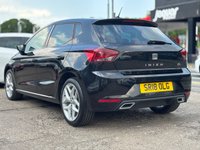 USED 2018 18 SEAT IBIZA 1.0 TSI FR Hatchback 5dr Petrol Manual Euro 6 (s/s) (95 ps) FSDH + CRUISE + SAT NAV + CARPLAY + SENSORS