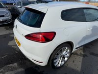 USED 2016 16 VOLKSWAGEN SCIROCCO 1.4 Petrol (TSI), BlueMotion Tech GT, Hatchback, 3 Door, Manual, Euro 6. FULL 12 MONTH MOT WITH EVERY CAR
