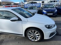 USED 2016 16 VOLKSWAGEN SCIROCCO 1.4 Petrol (TSI), BlueMotion Tech GT, Hatchback, 3 Door, Manual, Euro 6. FULL 12 MONTH MOT WITH EVERY CAR