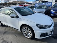 USED 2016 16 VOLKSWAGEN SCIROCCO 1.4 Petrol (TSI), BlueMotion Tech GT, Hatchback, 3 Door, Manual, Euro 6. FULL 12 MONTH MOT WITH EVERY CAR
