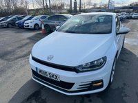 USED 2016 16 VOLKSWAGEN SCIROCCO 1.4 Petrol (TSI), BlueMotion Tech GT, Hatchback, 3 Door, Manual, Euro 6. FULL 12 MONTH MOT WITH EVERY CAR