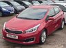 USED 2018 18 KIA CEED 1.6 GDi 2 Hatchback 5dr Petrol Manual Euro 6 (s/s) (133 bhp) LOW MILES 19K + SAT NAV + FSH + CARPLAY + HD CAMERA + AC