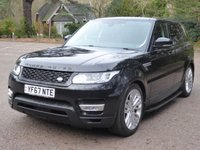 USED 2017 67 LAND ROVER RANGE ROVER SPORT 3.0 SD V6 HSE SUV 5dr Diesel Auto 4WD Euro 6 (s/s) (306 ps) VERY LOW MILEAGE, ULEZ FREE