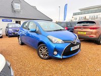USED 2015 15 TOYOTA YARIS 1.33 Dual VVT-i Icon Hatchback 5dr Petrol Manual Euro 5 Euro 5 (99 ps) FSH  - Low Mileage 5 door hatchback