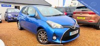 USED 2015 15 TOYOTA YARIS 1.33 Dual VVT-i Icon Hatchback 5dr Petrol Manual Euro 5 Euro 5 (99 ps) FSH  - Low Mileage 5 door hatchback