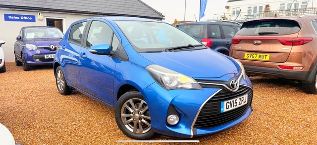 2015 15 Toyota Yaris 1.33 Dual VVT-i Icon Hatchback 5dr Petrol Manual Euro 5 Euro 5 (99 ps)