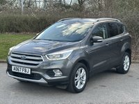 USED 2017 67 FORD KUGA 2.0 TDCi Titanium SUV 5dr Diesel Manual Euro 6 (s/s) (150 ps) SAT NAV, PARKING SENSORS