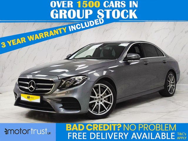 View our Mercedes-Benz E-Class 2.0 E220d AMG Line Edition (Premium) Saloon 4dr Diesel G-Tronic+ Euro 6 (s/s) (194 ps)