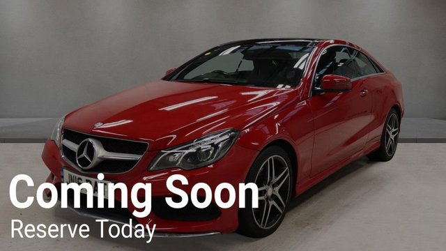 2016 MERCEDES-BENZ E-CLASS 3.0 E350d V6 BlueTEC AMG Line (Premium) Coupe 2dr Diesel G-Tronic+ Euro 6 (s/s) (258 ps)