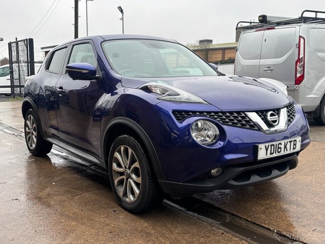 2016 Nissan Juke 1.5 dCi Tekna SUV 5 Door Diesel Manual Blue Euro 6 Low Tax photo