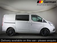 USED 2022 72 FORD TRANSIT CUSTOM 2.0 320 EcoBlue Limited Crew Van Double Cab 5dr Diesel Auto L1 H1 Euro 6 (170 ps) **6 SEATER DIESEL AUTOMATIC**