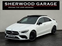 USED 2020 20 MERCEDES-BENZ CLA 2.0 CLA35 AMG (Premium Plus) Coupe 4dr Petrol 7G-DCT 4MATIC Euro 6 (s/s) (306 ps) MERCEDES ME*SAT NAV*19"S