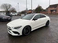 USED 2020 20 MERCEDES-BENZ CLA 2.0 CLA35 AMG (Premium Plus) Coupe 4dr Petrol 7G-DCT 4MATIC Euro 6 (s/s) (306 ps) MERCEDES ME*SAT NAV*19"S