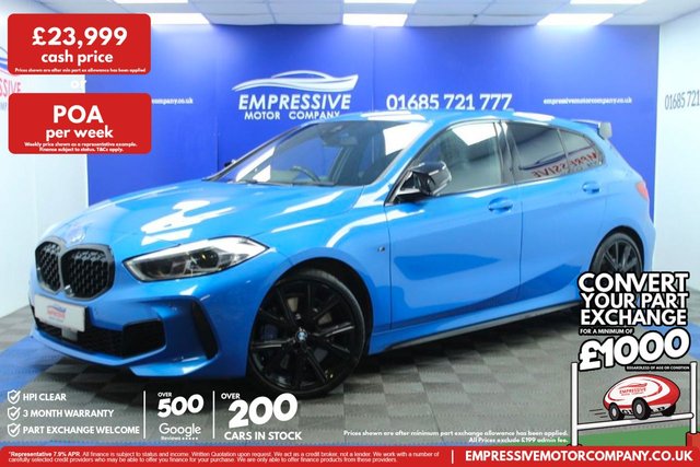 2020 1 SERIES 2.0 M135I HATCHBACK 5DR PETROL AUTO XDRIVE EURO 6 S S 306... photo