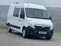 USED 2019 19 VAUXHALL MOVANO 2.3 CDTi 3500 Panel Van 5dr Diesel Manual FWD L2 H2 Euro 6 (130 ps) Camper Van, Heating, Fridge