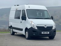 USED 2019 19 VAUXHALL MOVANO 2.3 CDTi 3500 Panel Van 5dr Diesel Manual FWD L2 H2 Euro 6 (130 ps) Camper Van, Heating, Fridge