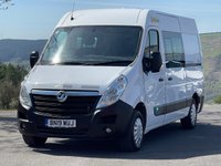 USED 2019 19 VAUXHALL MOVANO 2.3 CDTi 3500 Panel Van 5dr Diesel Manual FWD L2 H2 Euro 6 (130 ps) 5 Seat, Welfare Mess Van, Diesel Heater,