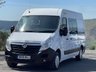 USED 2019 19 VAUXHALL MOVANO 2.3 CDTi 3500 Panel Van 5dr Diesel Manual FWD L2 H2 Euro 6 (130 ps) 5 Seat, Welfare Mess Van, Diesel Heater,